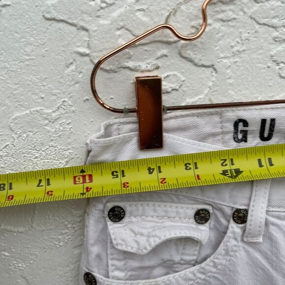 Guess Jeans Mens Falcon Style Boot Cut Jeans White Size 30 - Picture 3 of 12